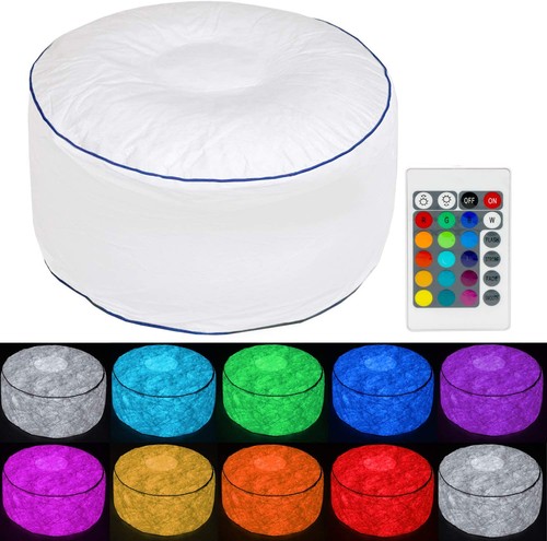 Aufblasbarer led sitzhocker - aufblasbarer,