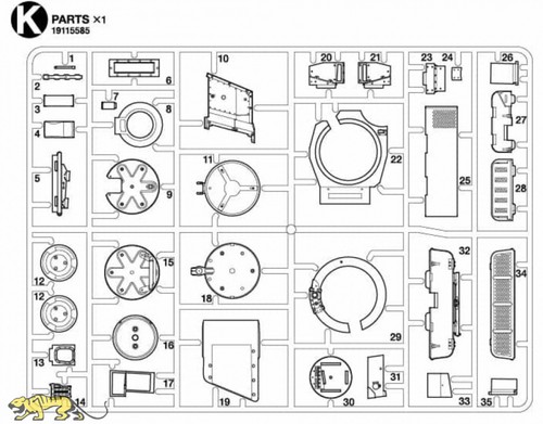 Tamiya 19115585 teile - tamiya, k