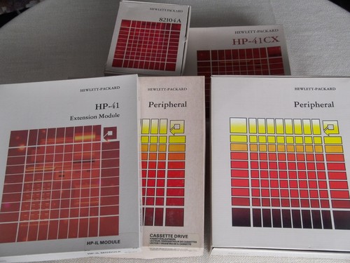 Hewlett packard 41cx - hewlett, set