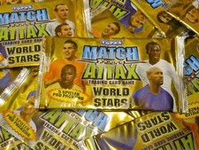 MATCH ATTAX TOPPS World Stars 2010 -- 25 Booster - 125 Karten TOP RAR