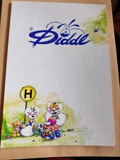 je 1 Diddlblatt frisch vom A4