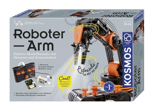 Roboter arm drei - roboter-arm, (drei