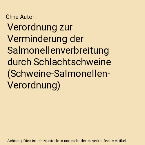 Verordnung zur verminderung - zur,