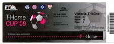 Ticket T-Home Cup 18.07.2009 Bayern München-Hamburg + Schalke-Stuttgart
