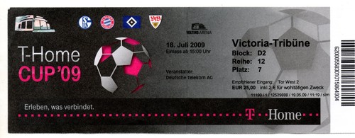 Ticket home cup - ticket, t-home