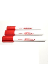 3 x Whiteboardmarker Stables Tafel Board Marker Boardmarker Flipchart Rot