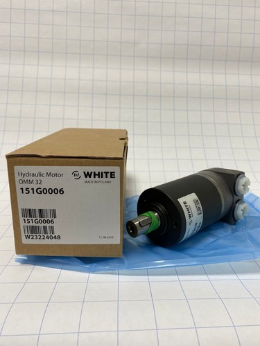 Neu hydraulik motor - neu, white