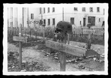 Gluchow 1941 - Wehrmacht Soldatenfriedhof - Ukraine Hluchiw - WK2 Foto 10x7cm