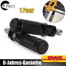 Sozius Fußrasten Satz Klappbar Universal Für Motorrad Moped Mofa 87MM X 22MM