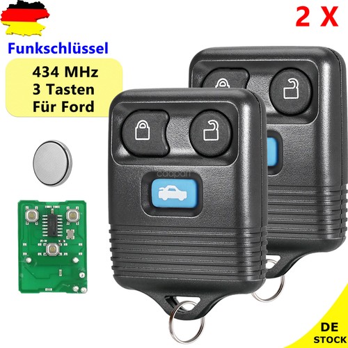 433mhz funk schlüssel - 2x,