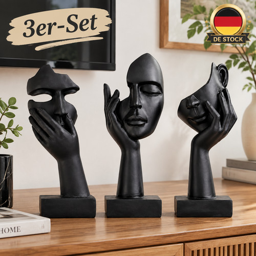 Abstrakt gesicht statue - abstrakt,