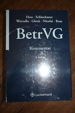 Kommentar zum Betriebsverfassungsgesetz ISBN 9783472079132