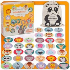 Memospiel aus Holz -