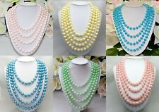 XXL Große & Lange Perlen Kette,Perlen-Halskette 240 cm L. 1 Stück ( P. Ø 12 mm )