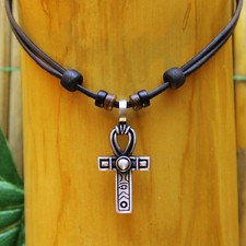 Lederkette Halskette