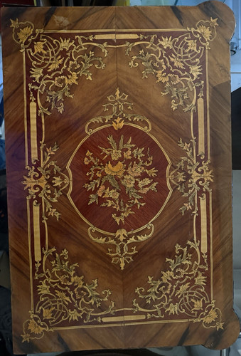 Eleganter antiker spieltisch - antiker,