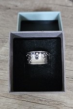 Extravaganter Zirkonia-Ring von Firetti in Gr. 61, 925er Silber, Massiv, 