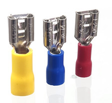 25x 6,35 Kabelschuhe 6,3