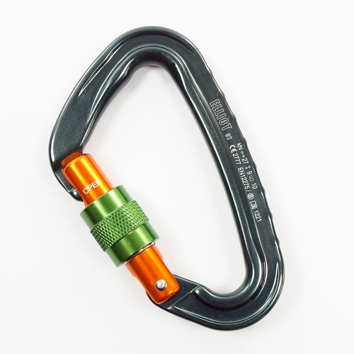 Elliot schraubkarabiner 27kn - schraubkarabiner,,