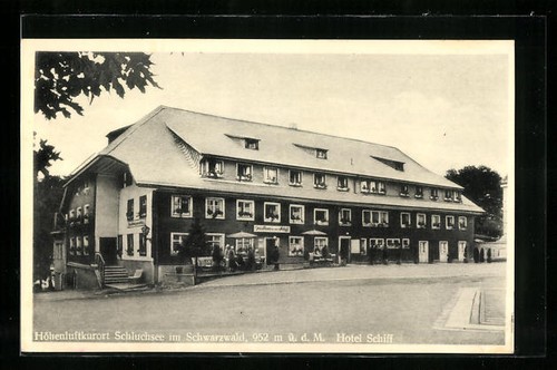 Schluchsee ansicht vom hotel - schluchsee,,