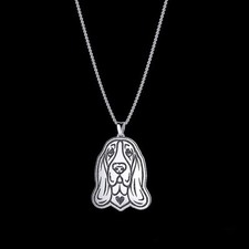 Halskette mit basset hound - basset,