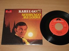 KAREL GOTT Signed 7" Single -