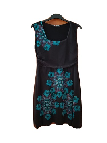 Desigual kleid schwarz mit - schwarz,