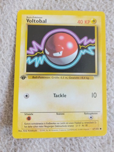 Pokemon karte voltobal - pokemon,