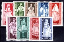 UNGARN 1963 1954-1962 ** POSTFRISCH TADELLOS SATZ TRACHTEN (05529