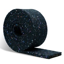 B-WAREN Gummigranulat Rollen Terrassen Pads Bautenschutzmatten 200cm×50mm×10mm
