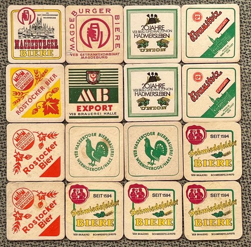 Ddr bierdeckel sammlung 69 - bierdeckel,