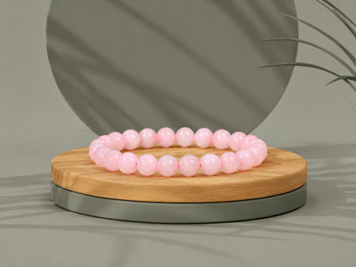 Nature pink quartz edelstein - pink,