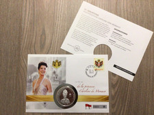 Numisbrief Monaco „55. Geb