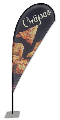 Crêpes beachflag tropfen 280 - beachflag,