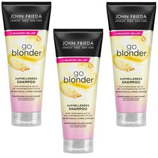 3x 250ml John Frieda go