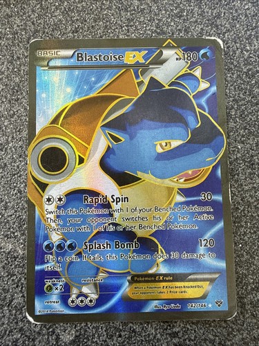 Pokémon blastoise 142 146 - pokémon, blastoise-ex