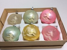 Alter Christbaumschmuck 6 x