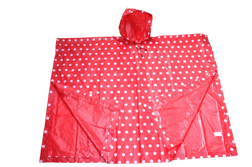 Regenponcho regencape rot mit - rot,