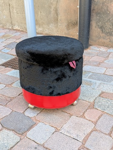 Plüsch wäschetruhe - plüsch,
