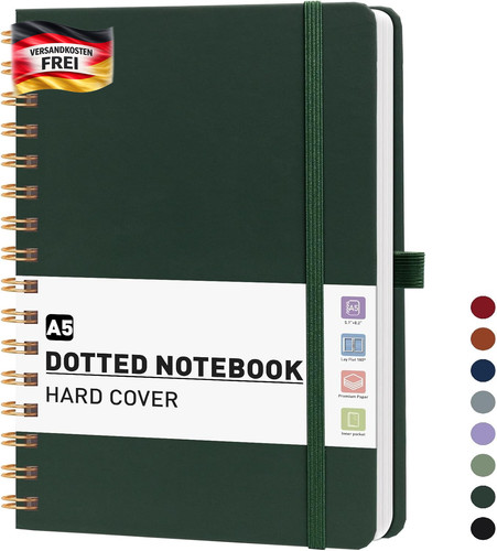 Notizbuch dotted - a5,