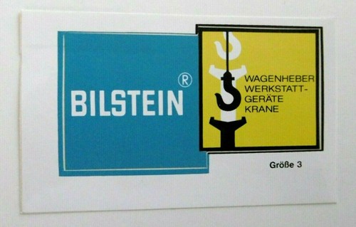 Werbe aufkleber bilstein - werbe-aufkleber,