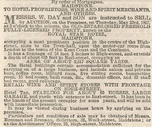 1907 the royal star hotel - the,