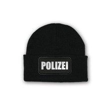 Mütze / Beenie Polizei Reflektierend Winter Mütze Kälteschutz Dienst #30208