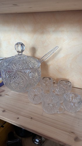 Vintage bowle set mit - set,