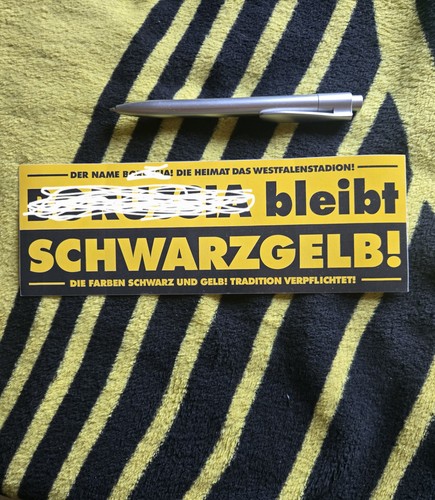 Borussia dortmund aufkleber - dortmund,