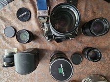 Hanimex 35EE Spiegelreflex analog mit Objektivset Top