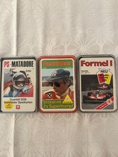 Formel 1 Quartett Set, Fahrer und Autos der 70`er