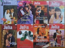 15 Julia Liebesromane - 8 Hefte - Cora