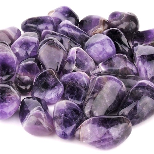 Amethyst trommelsteine - amethyst, 30