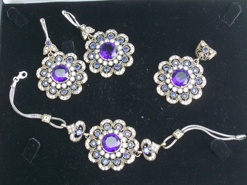 Designer schmuckset saphir - designer,